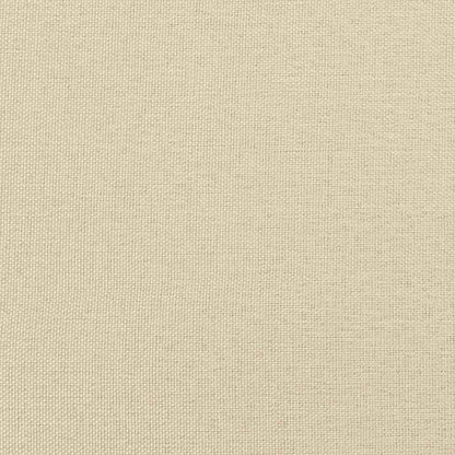 2-Sitzer-Sofa Creme 120 cm Stoff