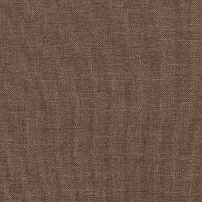 2-Sitzer-Sofa Braun 140 cm Stoff