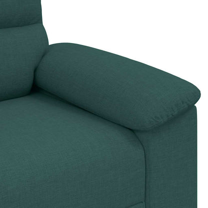 2-Sitzer-Sofa Dunkelgrün 140 cm Stoff