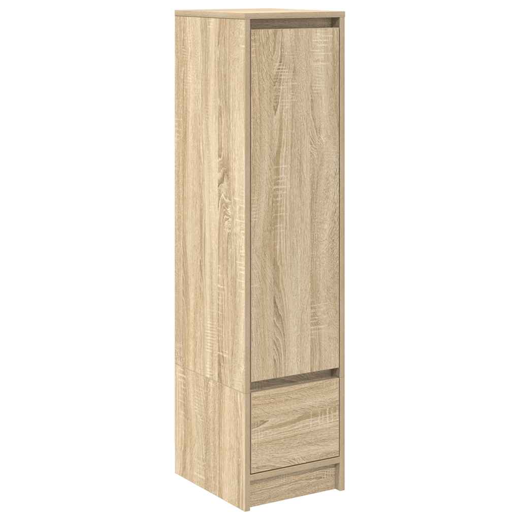 Highboard Sonoma-Eiche 29,5x34x119,5 cm Holzwerkstoff