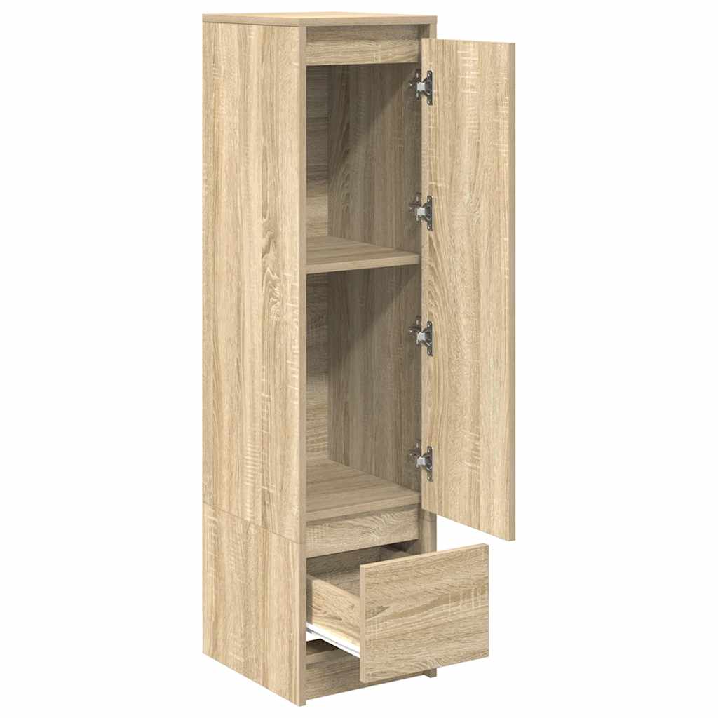 Highboard Sonoma-Eiche 29,5x34x119,5 cm Holzwerkstoff