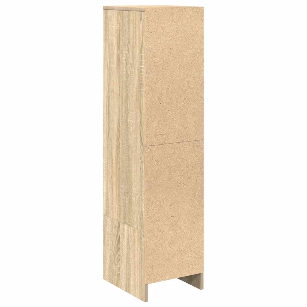 Highboard Sonoma-Eiche 29,5x34x119,5 cm Holzwerkstoff
