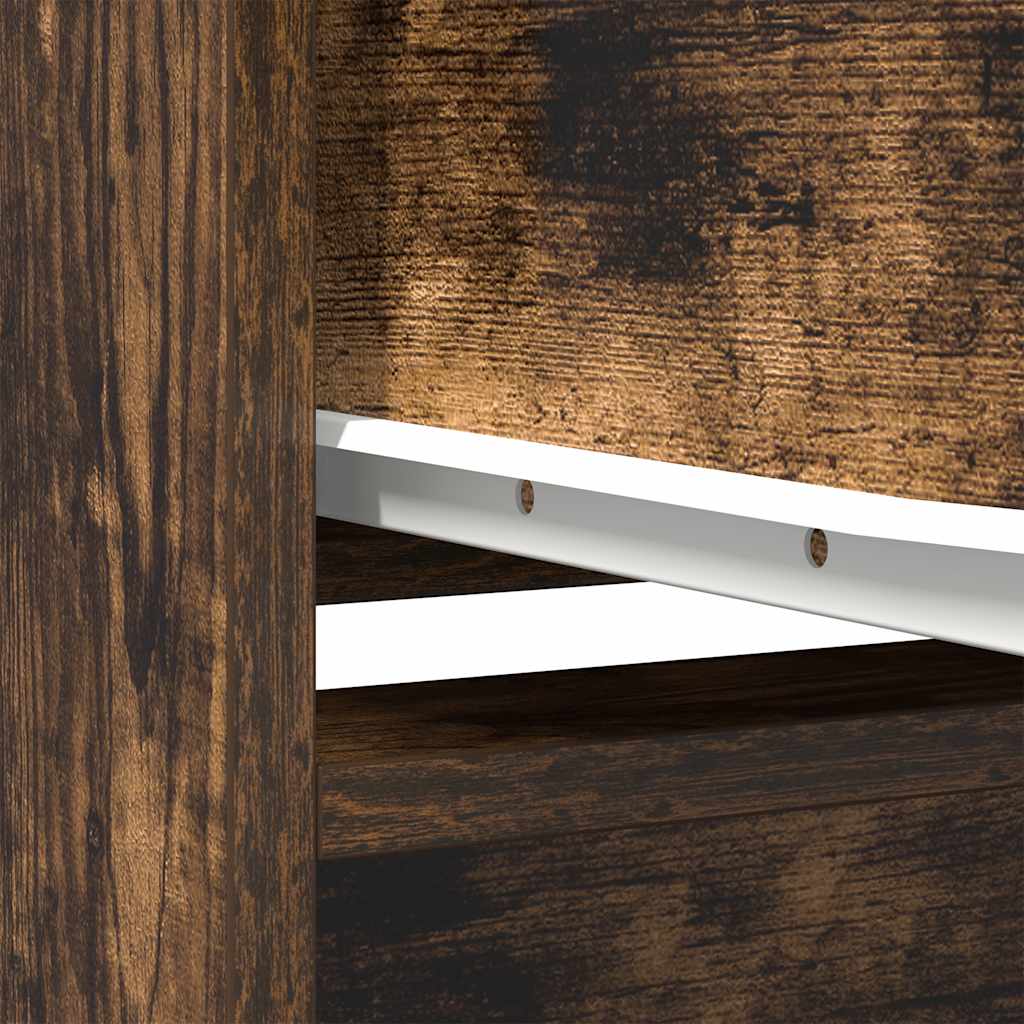 Highboard Räuchereiche 29,5x34x119,5 cm Holzwerkstoff