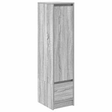 Highboard Grau Sonoma 29,5x34x119,5 cm Holzwerkstoff