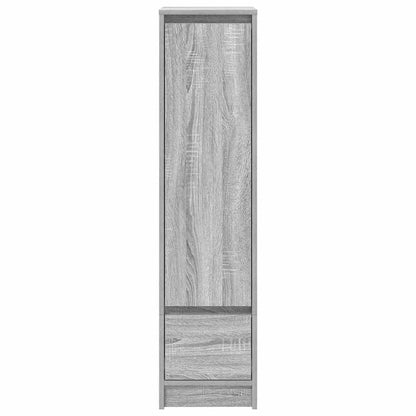 Highboard Grau Sonoma 29,5x34x119,5 cm Holzwerkstoff