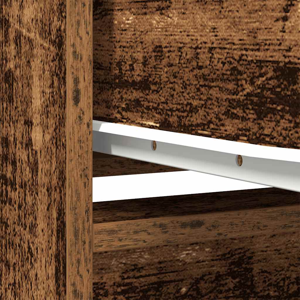 Highboard Altholz-Optik 29,5x34x119,5 cm Holzwerkstoff