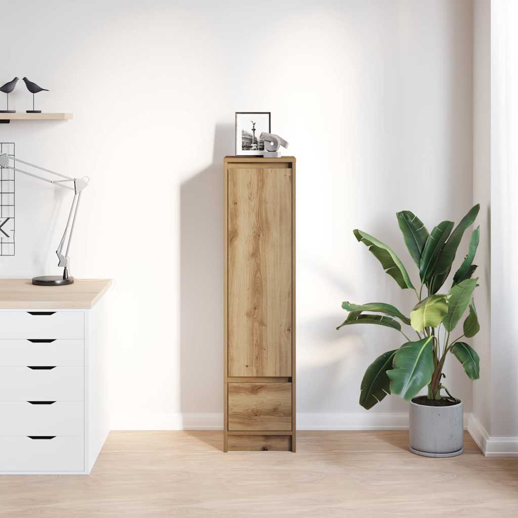 Highboard Artisan-Eiche 29,5x34x119,5 cm Holzwerkstoff