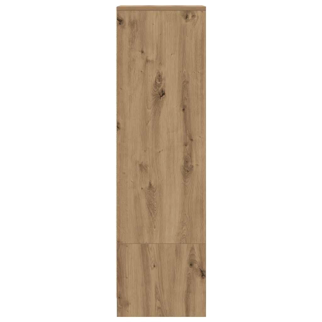 Highboard Artisan-Eiche 29,5x34x119,5 cm Holzwerkstoff
