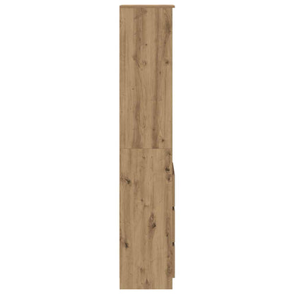 Highboard Artisan-Eiche 37,5x35x180 cm Holzwerkstoff