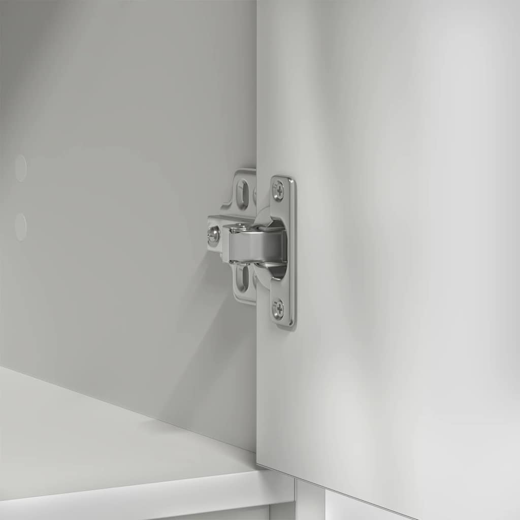 Sideboard mit Schubladen und Türen Weiß 70,5x34x74,5 cm