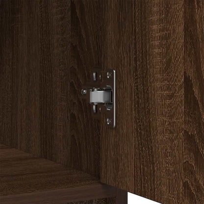 Sideboard mit Schubladen und Türen Braun Eichen-Optik