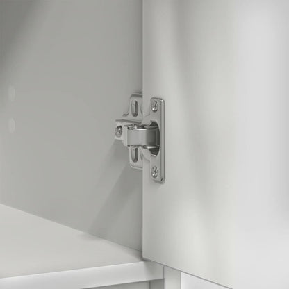 Sideboard mit Schubladen und Türen Weiß 73x31x90 cm