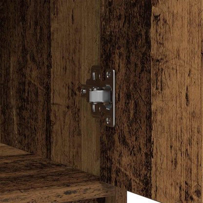 Sideboard mit Schubladen und Türen Altholz-Optik 73x31x90 cm