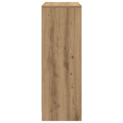 Sideboard mit Schubladen und Türen Artisan-Eiche 73x31x90 cm