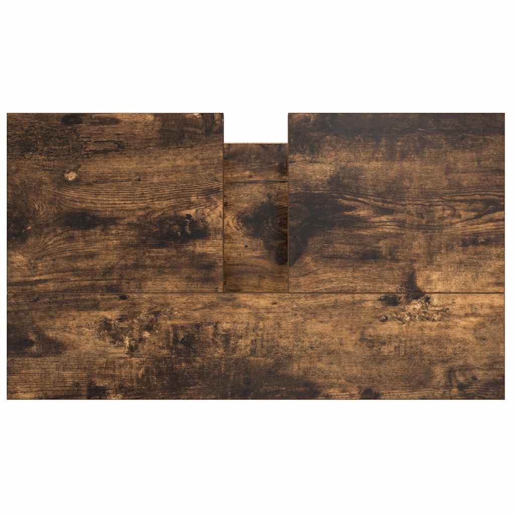 Waschbeckenunterschrank mit Schubladen Räuchereiche