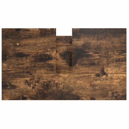 Waschbeckenunterschrank mit Schubladen Räuchereiche