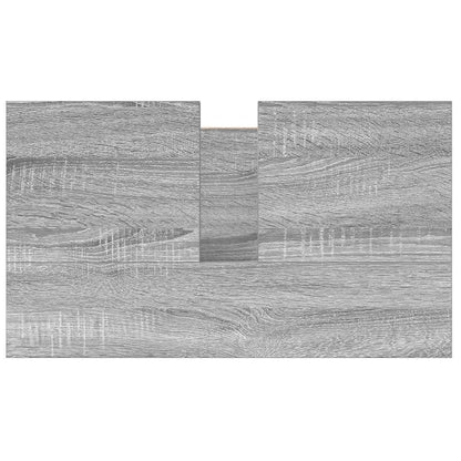 Waschbeckenunterschrank mit Schubladen Grau Sonoma 60x34,5x60cm
