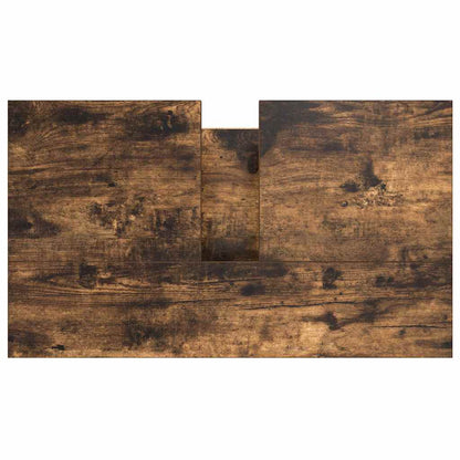 Waschbeckenunterschrank Räuchereiche 60x34,5x60 cm