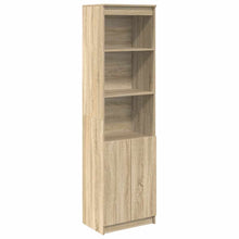 Highboard Sonoma-Eiche 50x35x180 cm Holzwerkstoff