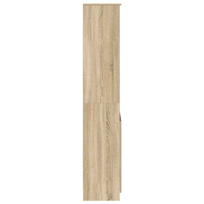 Highboard Sonoma-Eiche 50x35x180 cm Holzwerkstoff