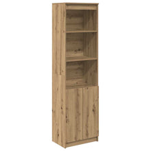 Highboard Artisan-Eiche 50x35x180 cm Holzwerkstoff