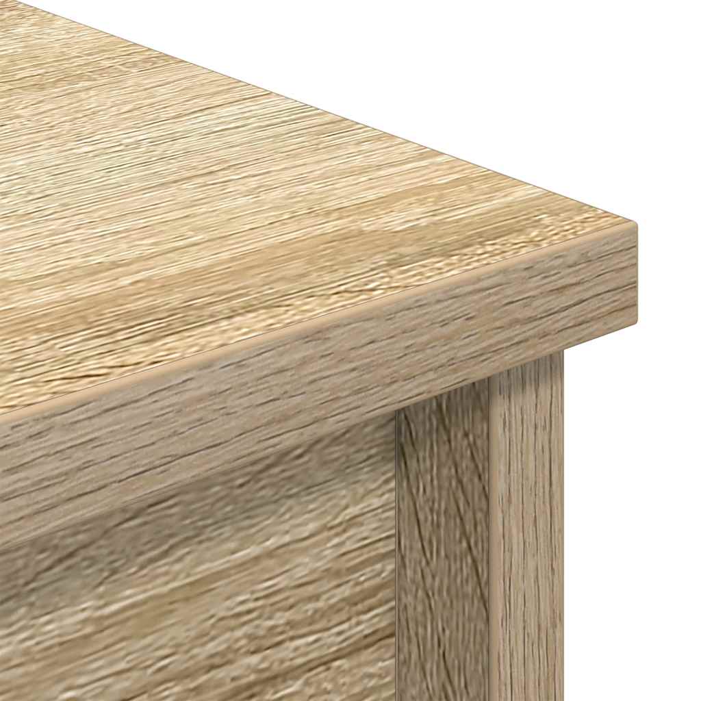 Highboard Sonoma-Eiche 70x35x180 cm Holzwerkstoff