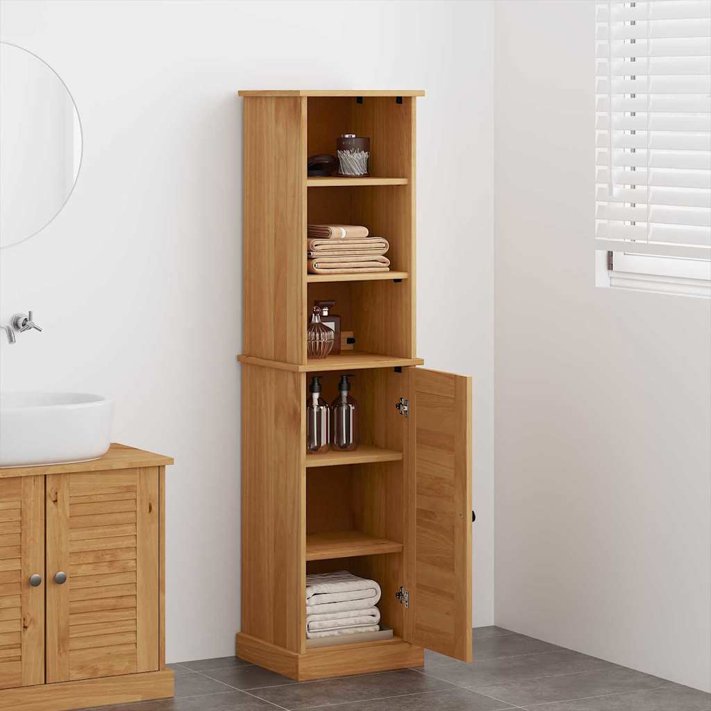 Badezimmermöbel Set VIGO Braun und Honigbraun 37 x 34 x 150 cm