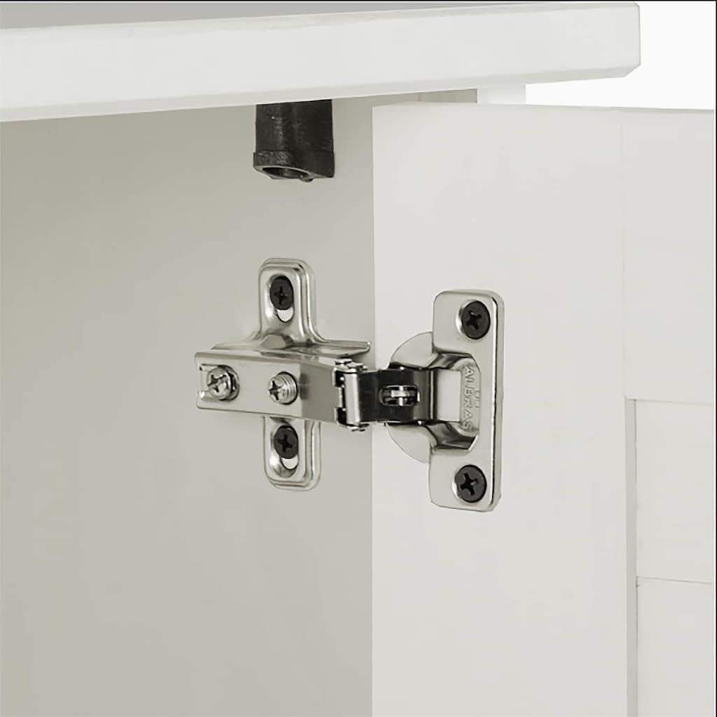 Badezimmermöbel Set VIGO 2 pcs Antik Weiß 37 x 34 x 80 cm