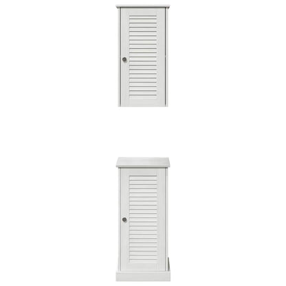 Badezimmermöbel Set VIGO 2 pcs Antik Weiß 37 x 34 x 80 cm