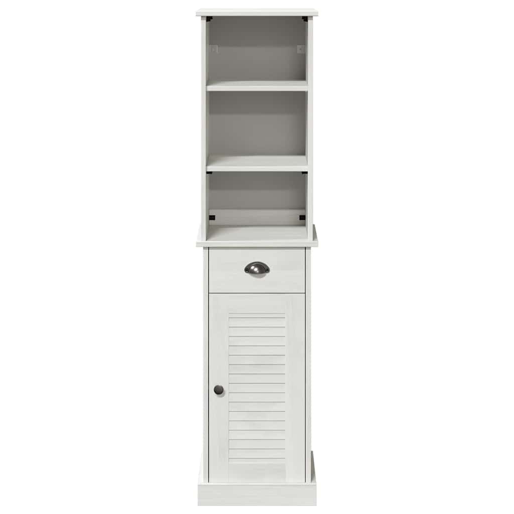 Badezimmermöbel Set VIGO 2 pcs Braun und Weiß 37 x 34 x 150 cm