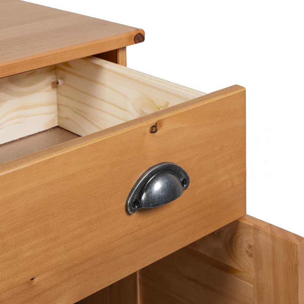 Badezimmermöbel Set mit Tür VIGO 2 pcs Braun 67,5 x 34 x 80 cm