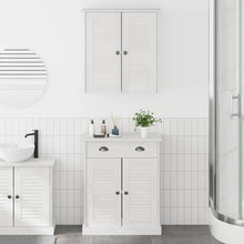 Badezimmermöbel Set mit Tür VIGO 2 pcs Braun 67,5 x 34 x 80 cm