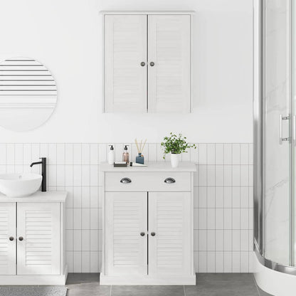 Badezimmermöbel Set mit Tür VIGO 2 pcs Braun 67,5 x 34 x 80 cm