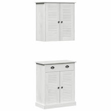 Badezimmermöbel Set mit Tür VIGO 2 pcs Braun 67,5 x 34 x 80 cm