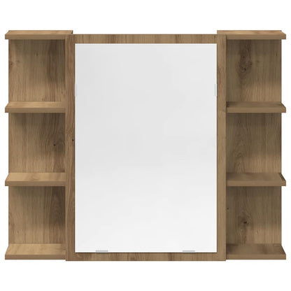 3-Tlg. Badmöbel-Set Artisan-Eiche Holzwerkstoff 1 Eiche handwerklich