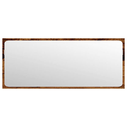 4-tlg. Badmöbel-Set Altholz-Optik Holzwerkstoff