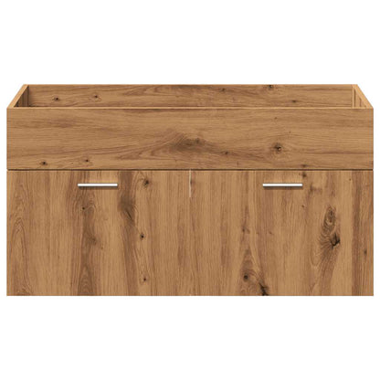 4-tlg. Badmöbel-Set Artisan-Eiche Holzwerkstoff