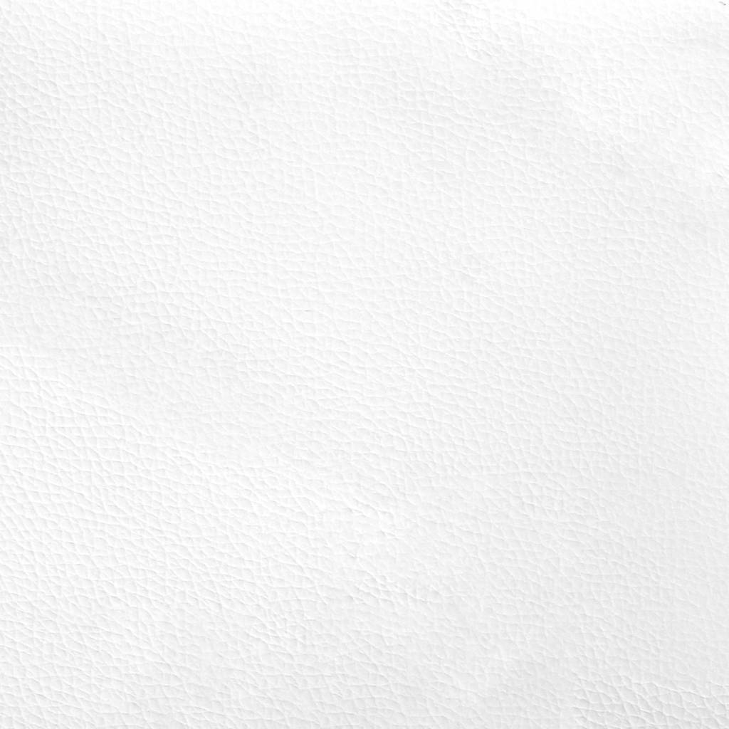 Boden Schlafsofa mit Kissen Weiß 74 x 77 x 81 cm Kunstleder