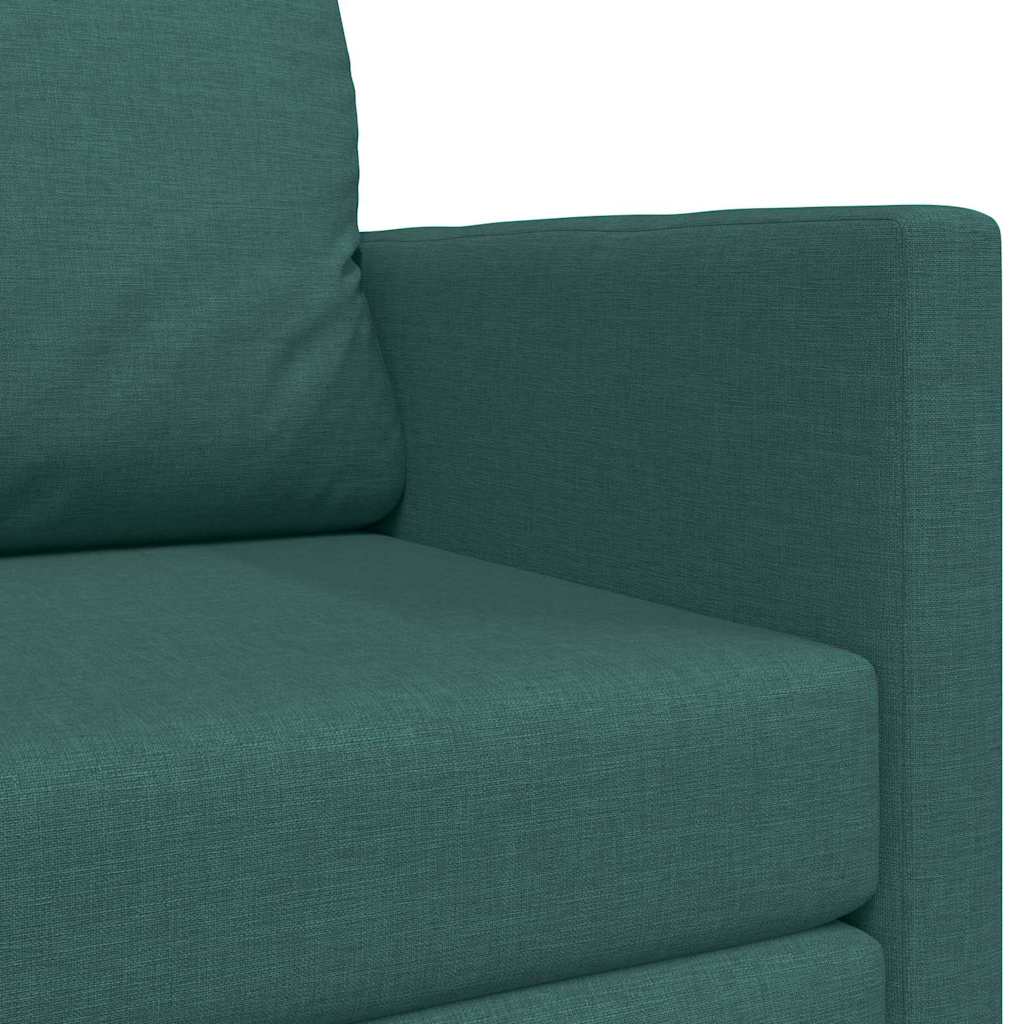 Sofa Bett Dunkelgrün 124 x 71 x 78 cm Stoff
