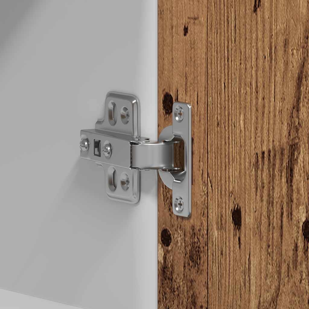 Küchenwandschrank Lyon Altholz-Optik 60x31x60 cm Holzwerkstoff