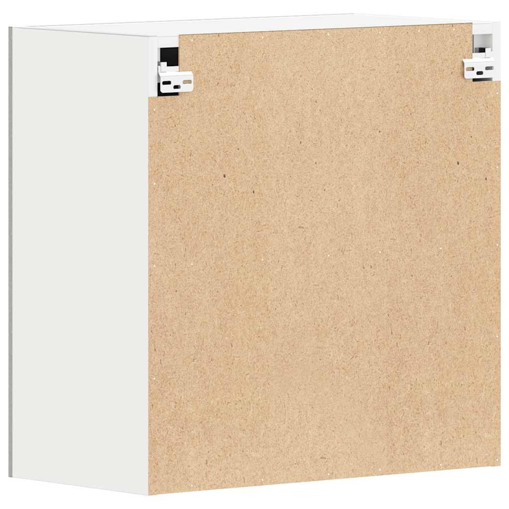 Küchenwandschrank Betongrau 60x31x60 cm Holzwerkstoff