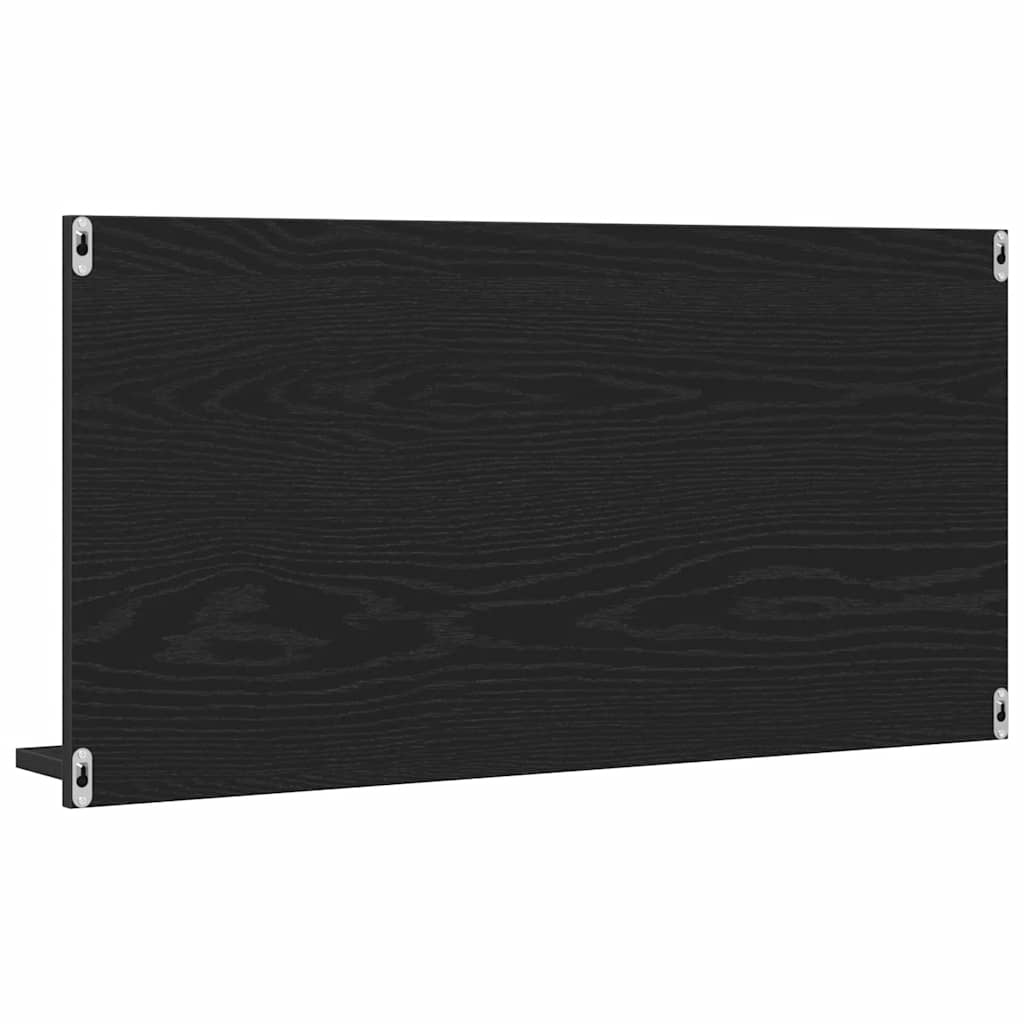 Badezimmer-Spiegelschrank Schwarze Eiche 90 x 11 x 45 cm Holzwerkstoff