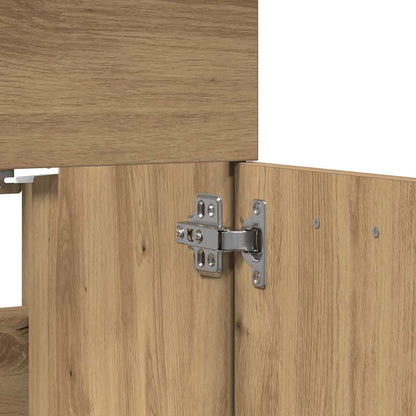 2-tlg. Badmöbel-Set Artisan-Eiche Holzwerkstoff