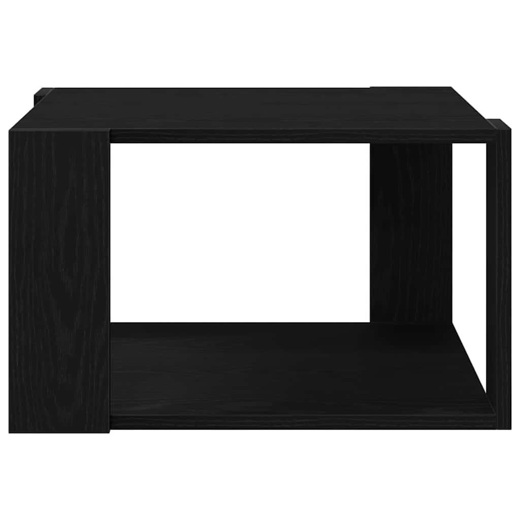 Couchtisch Schwarz Eichen-Optik 85 x 55 x 31 cm Holzwerkstoff