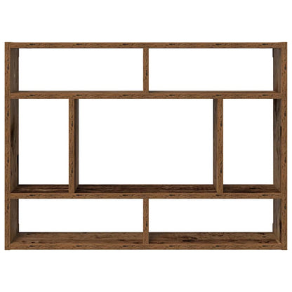Wandregal Altholz-Optik 75x16x55 cm Holzwerkstoff
