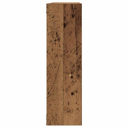 Wandregal Altholz-Optik 75x16x55 cm Holzwerkstoff
