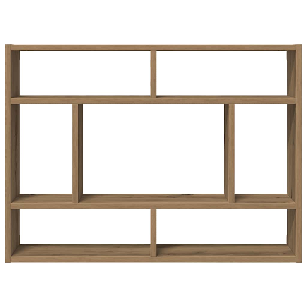 Wandregal Artisan-Eiche 75x16x55 cm Holzwerkstoff