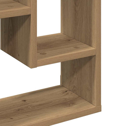 Wandregal Artisan-Eiche 36 x 16 x 90 cm Holzwerkstoff