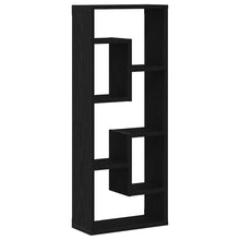 Wandregal Schwarze Eiche 36 x 16 x 90 cm Holzwerkstoff