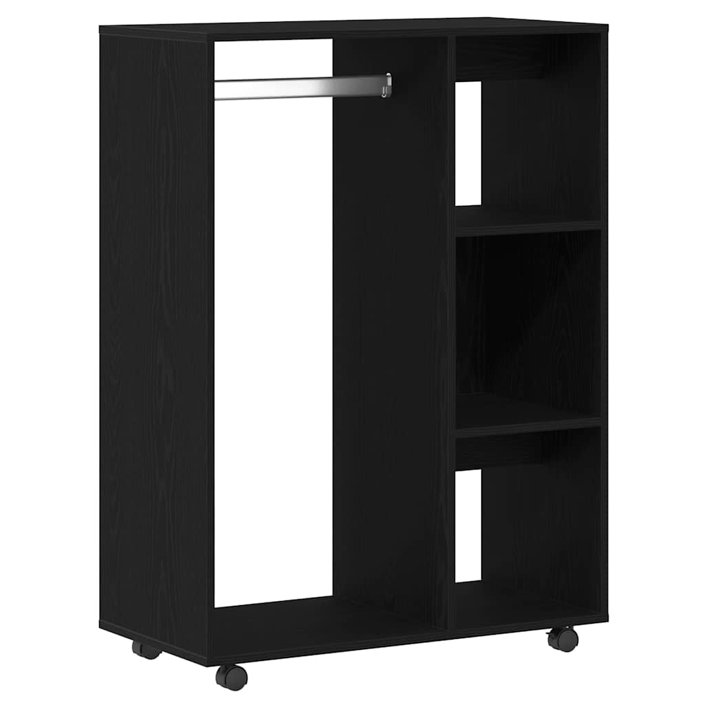 Kleiderschrank Schwarze Eiche 80 x 40 x 110 cm Holzwerkstoff